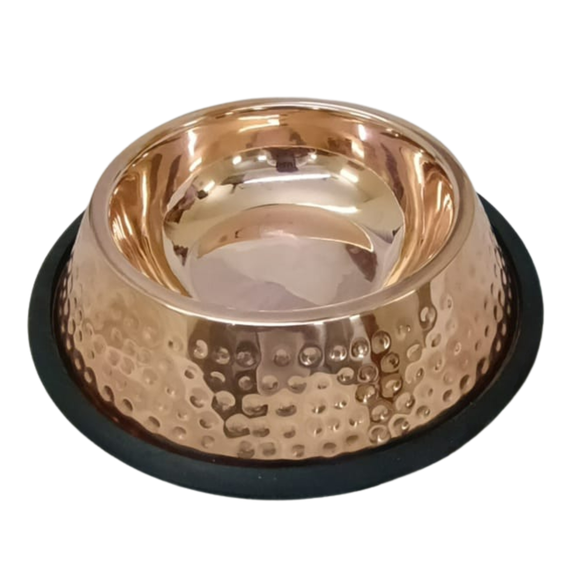 VedaVessel pure copper dog water bowl