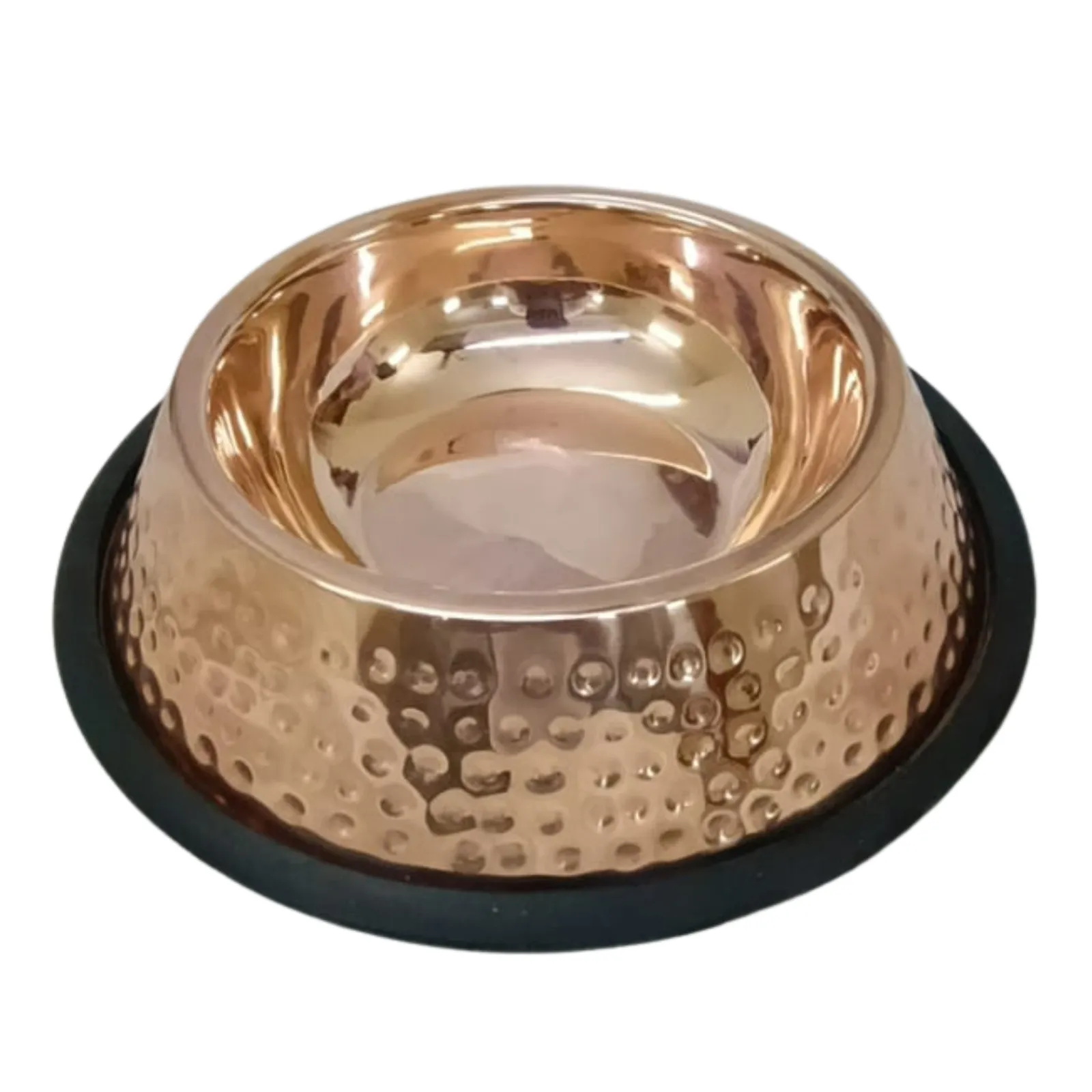 VedaVessel pure copper dog water bowl